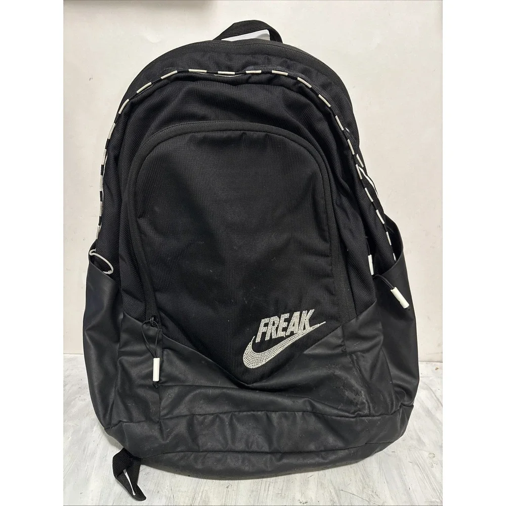 Nike Giannis Antetokounmpo Freak Basketball Backpack Black 16in Mens Large